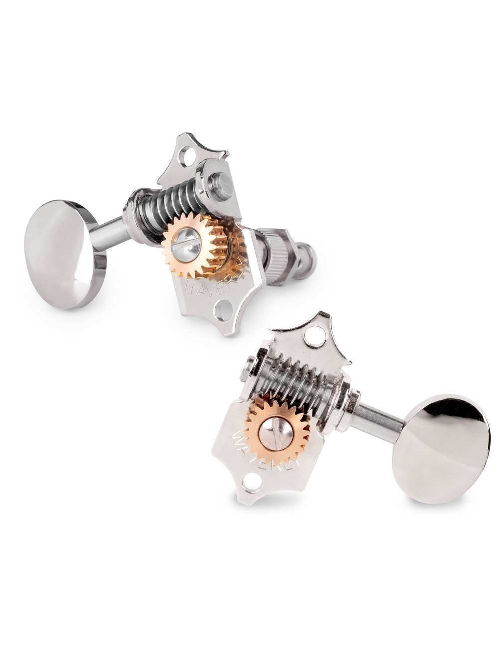 Clavijeros de guitarra Waverly High Ratio con Palomillas ovaladas vintage para Pala Maciza